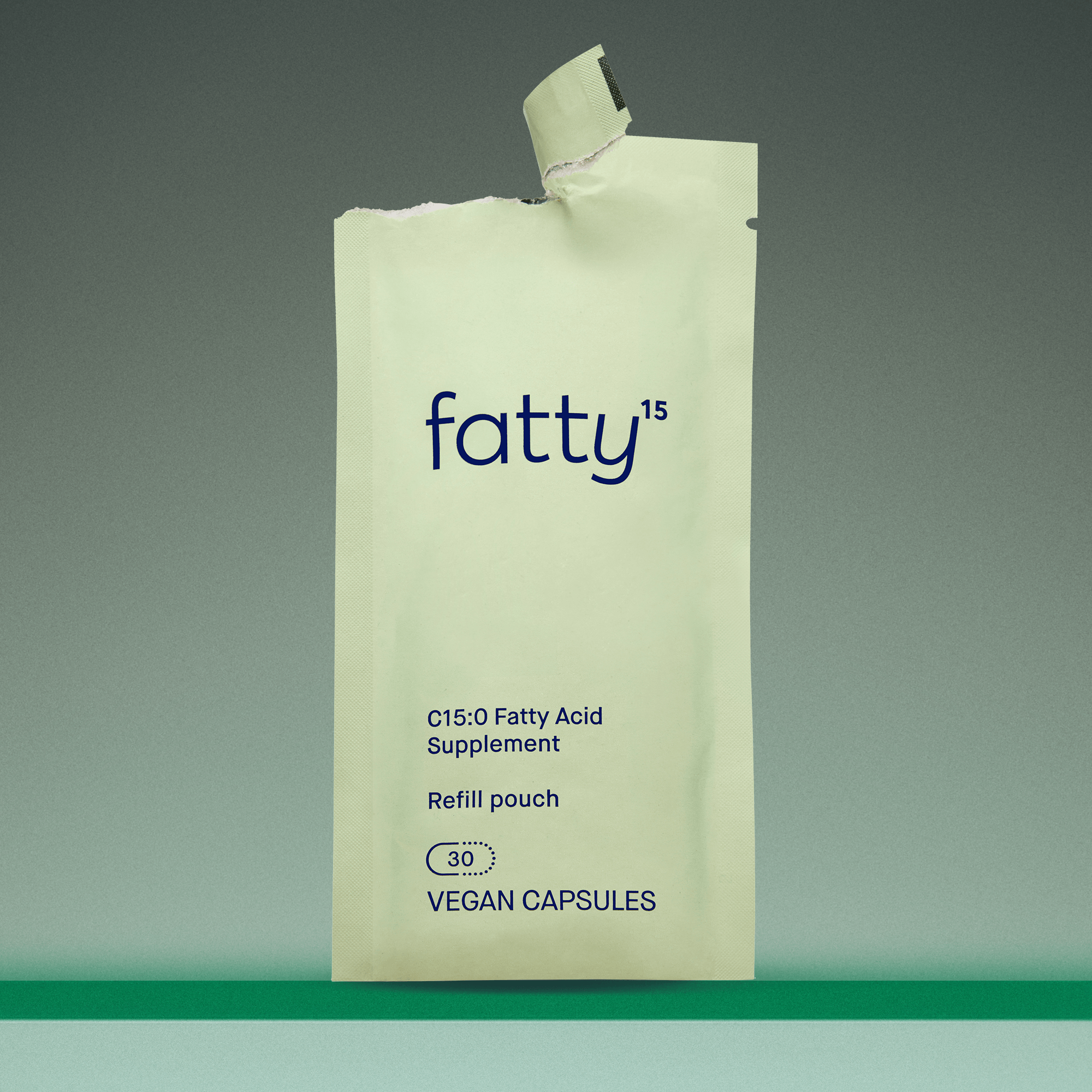 Fatty15 C15:0 capsules refill pouch