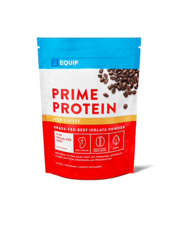 Prime protein iced coffee